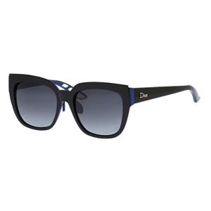 Dior Christian  Zonnebril Dames DECALE2F BQ9 BLACK BLUE 55x19x145