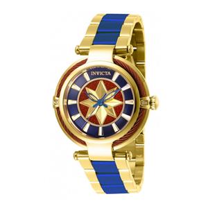 Invicta 28832 Captain Marvel Dames Horloge 40mm 100m