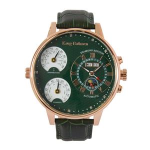 Krug Baümen Krug Baumen KBW-200-17 Weather Diamond Heren Horloge 55mm