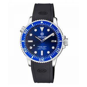 Deep Blue  MASTER 1000 II 44MM AUTOMATIC DIVER MSTR442BLKTRPL