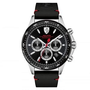 Scuderia Ferrari Pilota Chronograph Staal 45mm | 830389