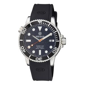Deep Blue MASTER 1000 AUTOMATIC DIVER BLACK BEZEL