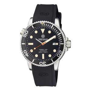 Deep Blue MASTER 1000 AUTOMATIC DIVER BLACK BEZEL
