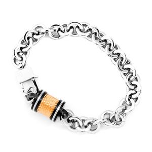 Guess Collection CMB70713 Armband Heren 925 Zilver Maat 21CM