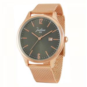 Justina Watches 13739G Heren Horloge 42mm 5ATM