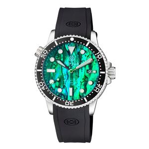 Deep Blue Master 1000 II MSTR442GRNABLN Heren Horloge 44MM 30 ATM