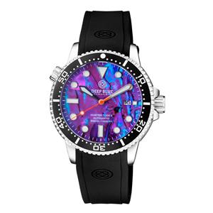 Deep Blue Master 1000 II MSTR442PURPABLN Heren Horloge 44MM 30 ATM