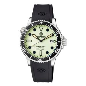 Deep Blue Master 1000 II MSTR442YELFULLLUM Heren Horloge 44MM 30 ATM