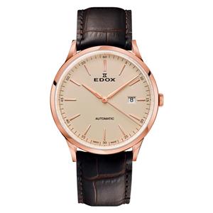 Edox Les Vauberts 80106 37RC BEIR Heren Horloge 42mm 5 ATM