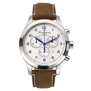 Fromanteel Certified Refurbished Refurbished Fromanteel Amsterdam Chrono Nautique White A-0242-014 Heren Horloge 42mm