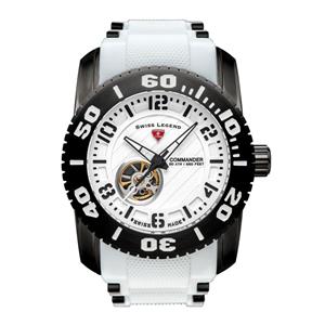 Swiss Legend Commander-IT10 Automatic SL-10069A-BB-02-WHT 50mm 20 ATM