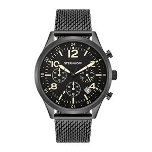 Sternhoff ST800 Chronograaf Zwart Mesh | 10050104