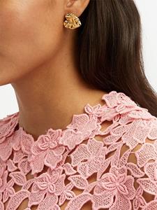 Oscar de la Renta Hartvormige oorbellen - Goud
