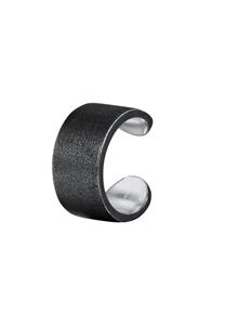 KUZZOI Heren Enkele oorklem Basis Trend Blogger in 925 sterling zilver