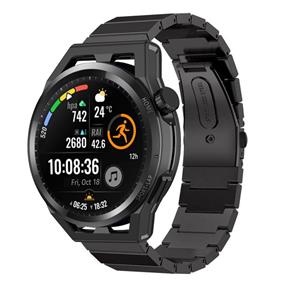 Strap-it Huawei Watch GT metalen bandje (zwart)