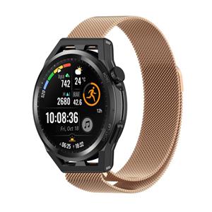 Strap-it Huawei Watch GT Milanese band (rosé goud)