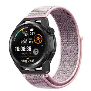 Strap-it Huawei Watch GT nylon band (pink sand)