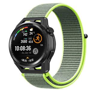 Strap-it Huawei Watch GT nylon band (fluoriserend)
