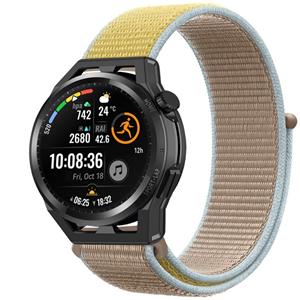 Strap-it Huawei Watch GT nylon band (camel)