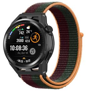 Strap-it Huawei Watch GT nylon band (dark cherry)