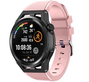 Strap-it Huawei Watch GT siliconen bandje (roze)