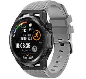 Strap-it Huawei Watch GT siliconen bandje (grijs)