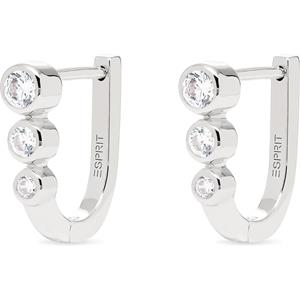 Esprit Paar Creolen ESPRIT Damen-Creolen 925er Silber 6 Zirkonia (Paar)