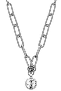 Dyrberg/Kern Lisanna Necklace, Color: Silver/Crystal, Onesize, Women