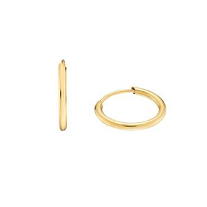 Amor Creolen voor dames, 925 Sterling zilver