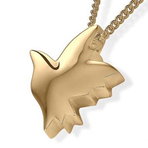 Urnwebshop Ashanger Vredesduif Goud