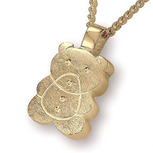 Urnwebshop Teddybeer Ashanger Goud