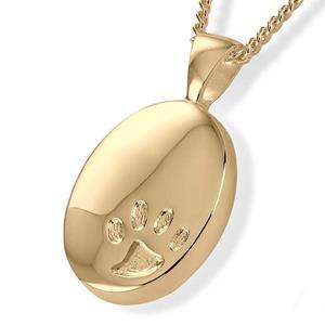 Urnwebshop Gouden Ashanger Pootafdruk