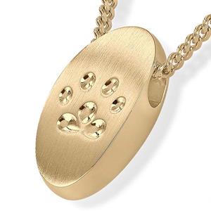 Urnwebshop Gouden Ashanger Pootafdruk Klein