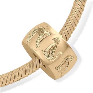 Urnwebshop Strak Design Pet Memorial Bead Katjes - Goud
