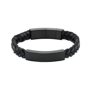 Urnwebshop Lifetime Memory As-Armband, Matzwarte RVS Asruimte