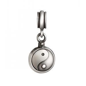 Urnwebshop Zilveren Asbedel Yin-Yang
