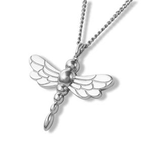 Urnwebshop Aurora Ashanger Libelle Zilver