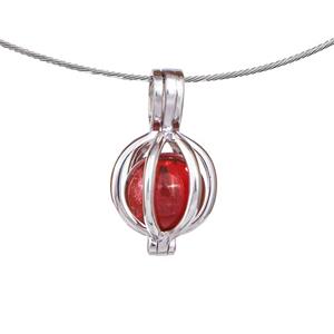 Urnwebshop Ashanger met Glazen Asbol van 1.4 cm