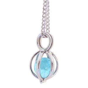 Urnwebshop Assieraad Infinity met Glazen Asbol en Anker Collier