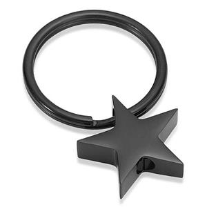 Urnwebshop As-sleutelhanger Dieren Ster Inktzwart