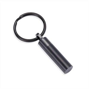 Urnwebshop As-sleutelhanger Dieren Buisje Inktzwart