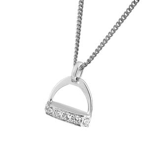 Urnwebshop Aurora Ashanger Stijgbeugel Zirkonia Zilver