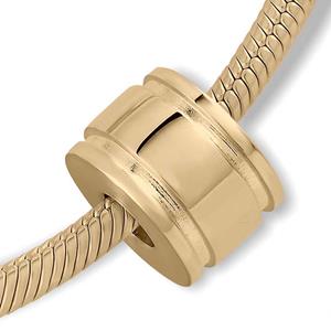 Urnwebshop Strak Design Gouden Memorial Asbead 2 Strengen 
