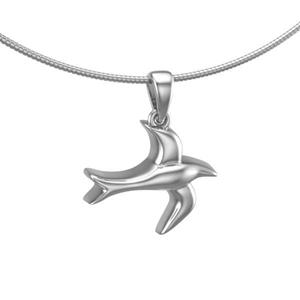 Urnwebshop Ashanger Duif Zilver