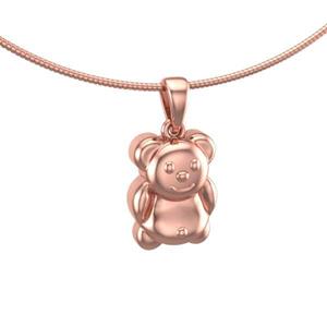 Urnwebshop Rozegouden Ashanger Teddybeer