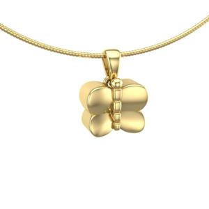 Urnwebshop Gouden Ashanger Vlinder