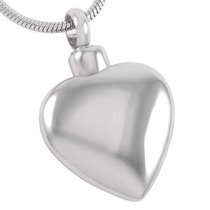 Urnwebshop Assieraad Bollend Hart, inclusief Collier
