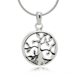 Urnwebshop Assieraad Levensboom, inclusief Collier