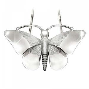 Urnwebshop Ashanger Vlinder Zilver