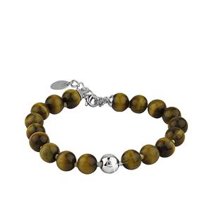 Urnwebshop Tijgeroog Armbandje, Zilver Asreservoir